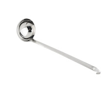Stainless Steel Soup Ladle Long Handle W/Hook Kitchen Utensils #7