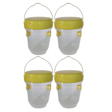 4 Pieces Wasp Traps Outdoor Hanging for Flies Outside Farm Bee Traps C