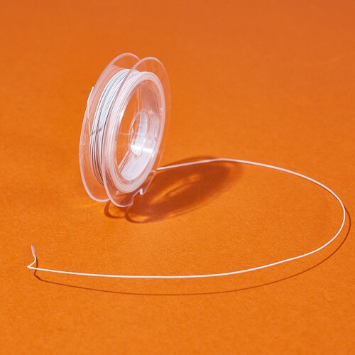10m Tiger Tail 7-Strand Bead Stringing Jewelry Making Beading Wire Whi 2