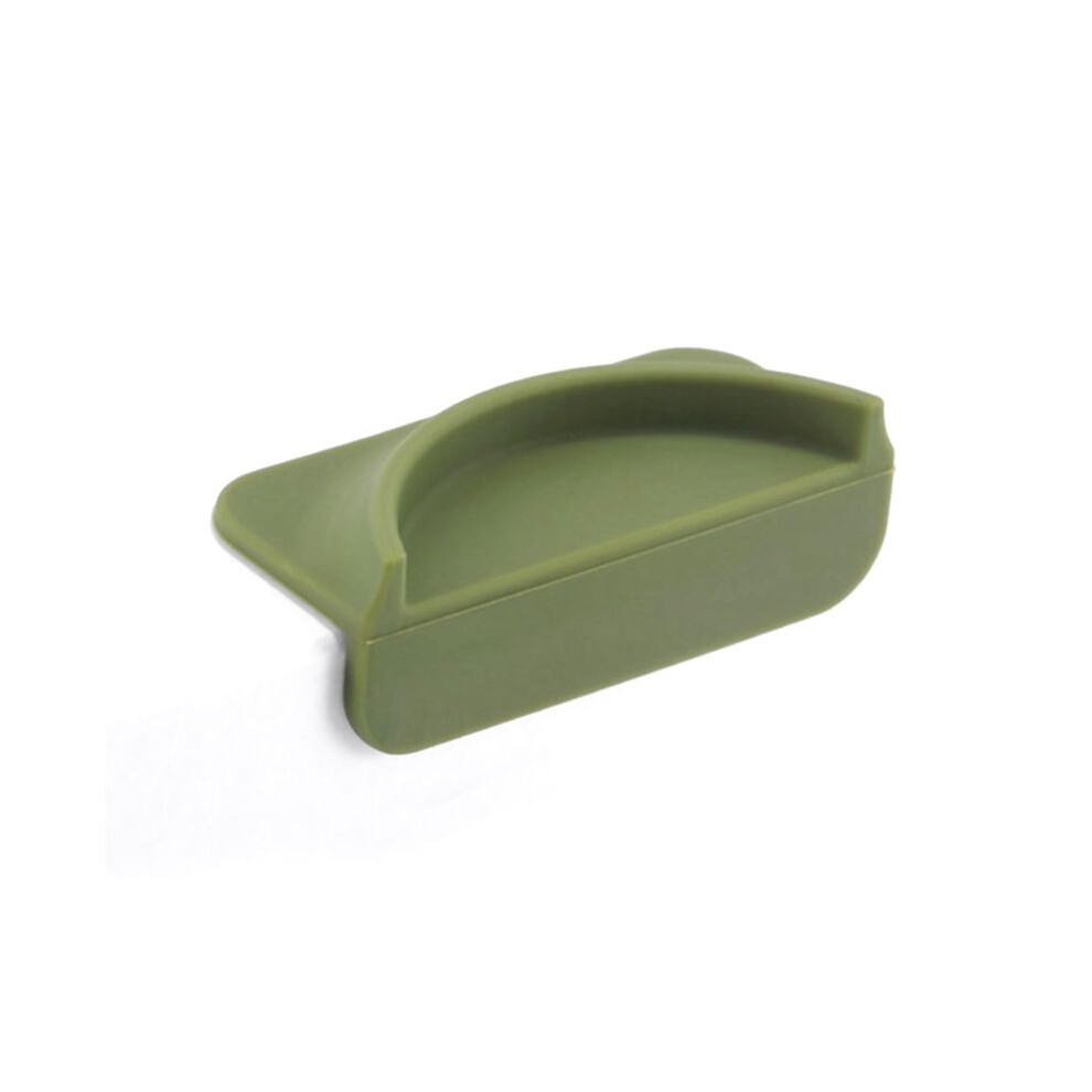 Typecat Espresso Coffee Tampers Mat Station Press Tampering Holder Corner Mat Pad Silicone Coffeeware Tamping Barista Tool Green