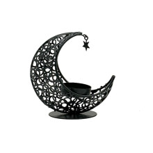 Świecznik A Ramadan Metalowy Świecznik Eid Mubarak Dekoracja Światło Luksusowe Wesele Muzułmańskie Przyjęcie Eid Al AdhaGift