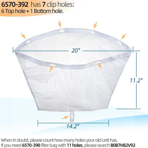 Filter Net Bag Efficient Hot Tub Mesh Skimmer Nylon Debri Attachment N 1