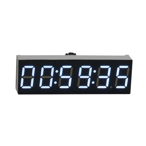 Relógio de 6 Bits de 0,36 Polegadas LED Relógio Eletrônico Digital W Módulo de Segundo Display Desligado Ajuste de Brilho da Memória -D