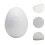 Foam Eggs Blank for Crafts Polystyrene Eggs for DIY School Projects Ha 3