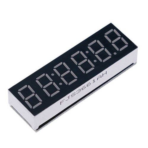 0.36 Inch 6-Bit Clock LED Digital Electronic Clock W Second Display Module Power Off Memory Brightness Adjustment -C 2