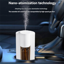 Pure Essential Oil Aromatherapy Machine Automatic Fragrance Sprayer Waterless Aroma Diffuser for Car Bedroom