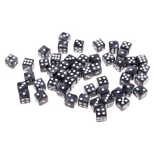 50pcs Acrylic Six Sided Dices 12mm D6 Dice for D&D DnD RPG Party Game