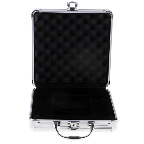 Portable Poker Chips Aluminum Case Container Poker Chips Storage Box 1