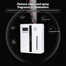 200ml Essential Oil Diffuser with Timer Function Essential for Household Hotel Office UK Plug White