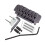 1 Set Saddle Tremolo Bridge System for 6 String Electric Guitar Black 3