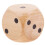 Extra Large Wooden Dice with Rounded Corner D6 Six Sided Dice 5cm Brow 2