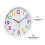 Learning Clock for Kids - Telling  Easily, Non-Ticking, Battery Operated, Silent, Colorful Teaching  Clock 2