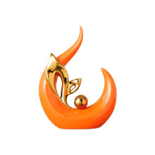 Ceramic Statue Nordic Light Luxury Living Room Decoration Sculptures and Figurines Office Desk Accessories Room Decor C