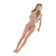 1:64 Bikini Car Wash Figures Scenario Toys G