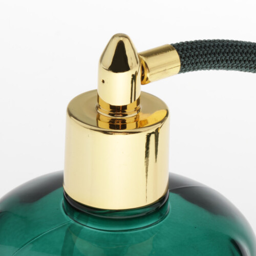 100ml Empty Glass Perfume Bottle Long Bulb Tassel Spray Atomizer green 2