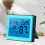 Alarm Clock Hygrometer Electronic Thermometer Home Decoration ABS Engineering Plastic Humidity Range 10-99 RH,A 6