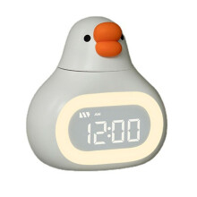 Alarm Clock with Night Light, Suitable for Children'S Wake- Clock, Cute Night Light, Suitable Gift