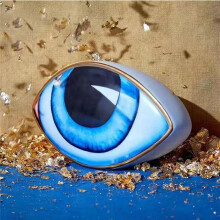 Eye Statue Lucky Eye Figurines Decor Ceramic Crafts Desktop Ornaments Living Room Decoration Gifts A