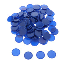 25MM barreled Plastic Coin Chip money 100 barrels a barrel Concave Edg