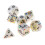 7/Set Plastic Polyhedral Dice Set for D&D Dungeons and Dragons Game To 2