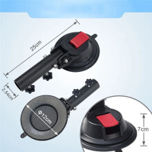 Flag Pole Holder with Suction Cup for Easy Display Vehicles and Outdoors Design for RVs Cars and Motorcycles