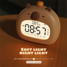 LED Alarm Clock with Night Light Multi-Functional Timer Wake Alarm Clocks Koala Bedroom Desk Decor Kids Gift