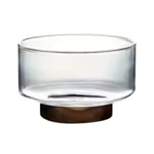 Fruit Bowl Salad Bowl Wood Base Snacks Popcorn Nuts Storage Bowls Home Christmas Snack Storage Container S
