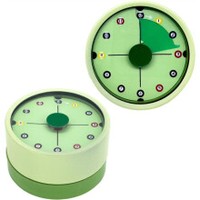 Horloge de Douche Étanche, Silencieuse, Horloge Murale Miroir avec Ventouse pour Salle de Bain, Cuisine et Maison.
