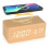 Wooden Digital Alarm Clock with Wireless Charging, LED Clock with , Date,Temperature, Desk Clocks 2