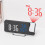 Multifunctional Clock Temperature and Humidity Projection Alarm Clock LED Mirror Clock with Data Projection 7