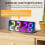 LED Alarm Clock with Customizable Display Options 12/24 Hour Formats & Automatic Brightness Control At Night Black 5