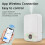 Waterless Oil Diffuser-Pure Essential Oil Diffuser with App Control Coverage for Aromatherapy in Home/Office EU Plug 6