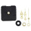 2X DIY Clock Metal Texture  Wall Clock Retro Wall Clock Movement Accessories 5