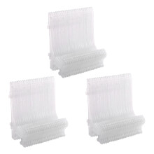 36Pcs / Set Chevalets En Plastique Transparent Porte-Assiettes Afficher Egouttoir Image Cadre Socle de Livre Photo Affichage Du Support Supporter