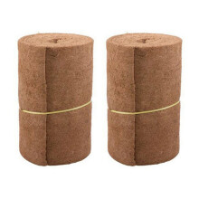 2X Liner Bulk Roll 0.5Mx1M Blumen Topf Mat Kokos Palmen Teppich für Wand Behänge Körbe Garten Bedarf