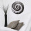 2X Elegant Piano Key Clock Music Notes Wave Round Modern Wall Clock Without Battery Black + White Acrylic 2
