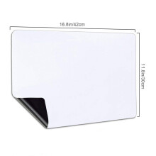 2X Magnetic Dry Erase Whiteboard Calendar for Refrigerator with 6 Pens and Large Eraser,for Notes Planning Drawing