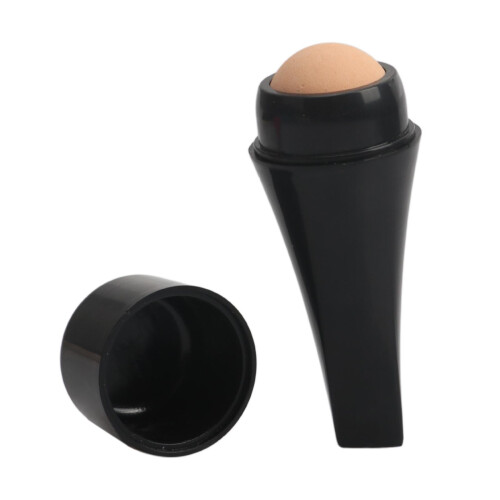 Face Oil Absorbing Volcanic Stone Face Roller Reusable Tool Black