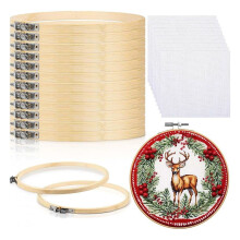 Embroidery Kit Embroidery Hoop for Sewing Wall Hanging and DIY Art Embroidery