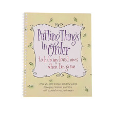 Cuaderno de Planificación de Vida Cuaderno de Trabajo de Planificación del Final de la Vida Poner las Cosas en Orden para Ayudar A Mis Queridos