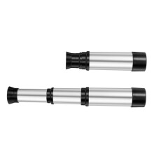 Retro Pirate Telescope for Kids, Dual Lens Clarity, Adjustable Handheld Monocular, 2pcs Set