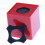 Square Cube Shaped Interview DIY Station Mic Microphone Flag Station R 1