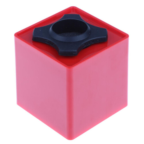 Square Cube Shaped Interview DIY Station Mic Microphone Flag Station R 1