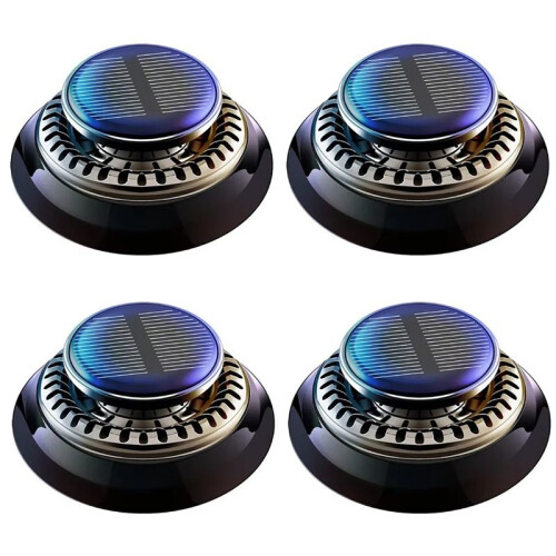 Solar Car Fragrance Diffuser Long Lasting Rotating Car Aromatherapy Car Essential Oils Diffusers Deodorizing Interior 1