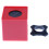 Square Cube Shaped Interview DIY Station Mic Microphone Flag Station R 3