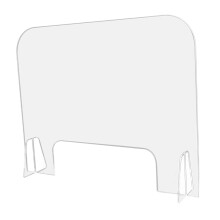 40x40cm SNEEZE GUARD Clear Acrylic Barrier Checkout Safety Shield Scre