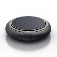 Purificatore D'Aria A Carica Solare Deodorante Air Fresh Purificatore D'Aria per Auto Macchina per Aromaterapia per Auto Nero