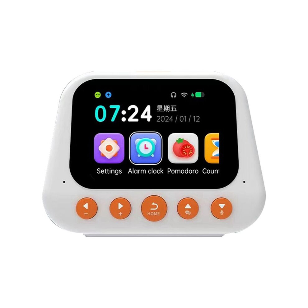 Children'S AI Intelligent Alarm Clock Multifunctional Voice Dialogue Machine  Management Self-Disciplined Clock B