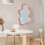 Charm Cloud Shaped Mirror - Irregular Wall Hanging Mirror for Makeup, Home Decor, Living Room,Party Accessories 5
