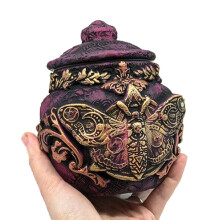 Retro Decorative Bottles, Retro Decorative Ornaments, Celestial Decor Moon,Apothecary Jar Potion Bottle A